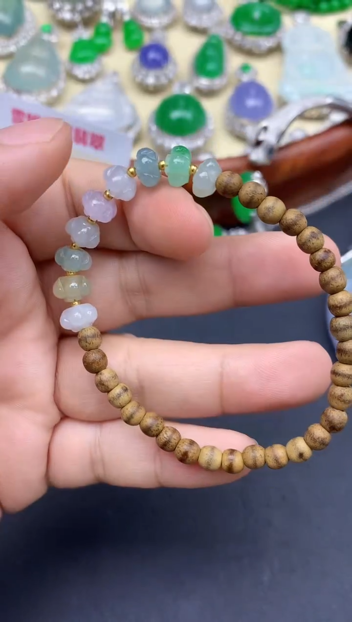 未镶嵌手链翡翠64-中国好珍宝