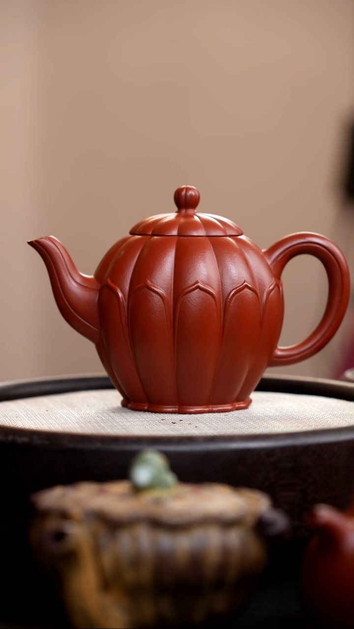 茶壶紫砂大红袍筋囊美人肩