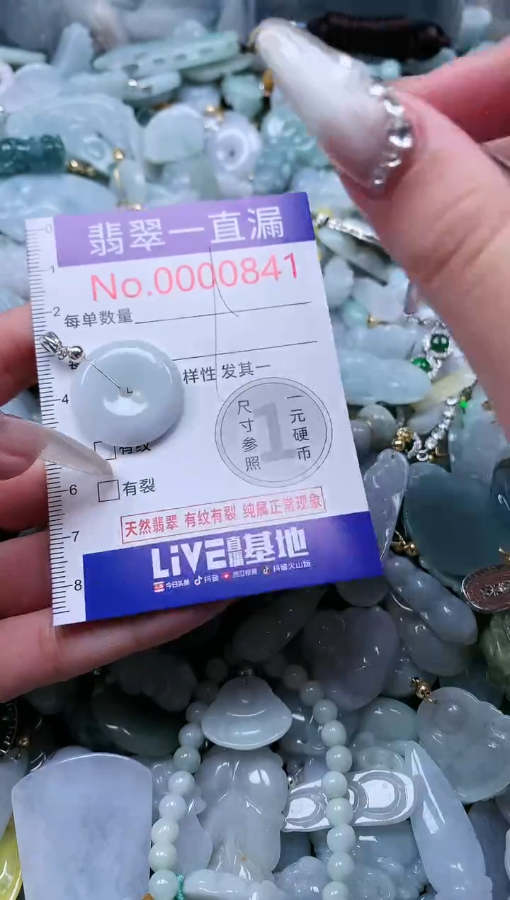 【闪购商品】翡翠吊坠(不含链)未镶嵌841