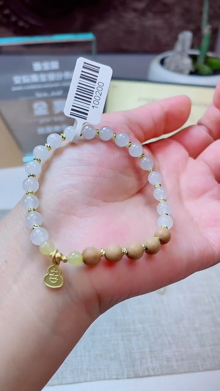 未镶嵌手串翡翠珠串