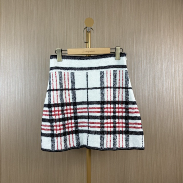 99新 DIOR/迪奥 格纹半身裙 42 15914498