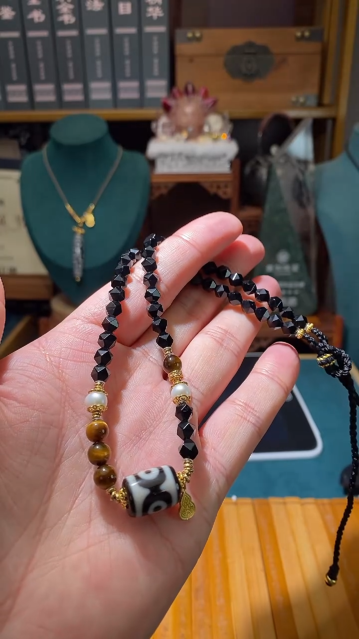 未镶嵌颈饰玛瑙/玉髓（覆膜）C09408多样性发一