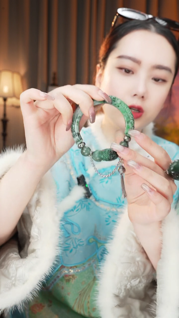 【闪购商品】翡翠手链未镶嵌1280翡翠