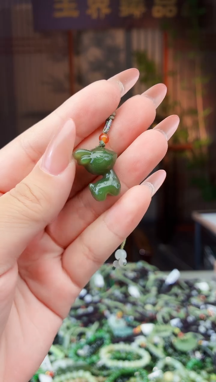 和田玉未镶嵌颈饰多样性发货拍一发一