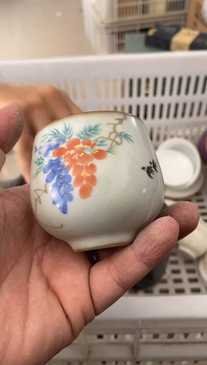 杯子瓷无运费险有瑕疵的摄影的产品有使用过的痕迹有点脏介意勿拍