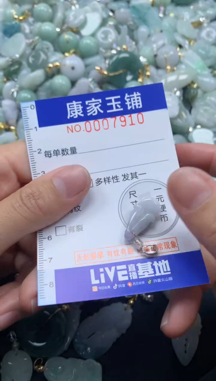 颈饰未镶嵌翡翠7910