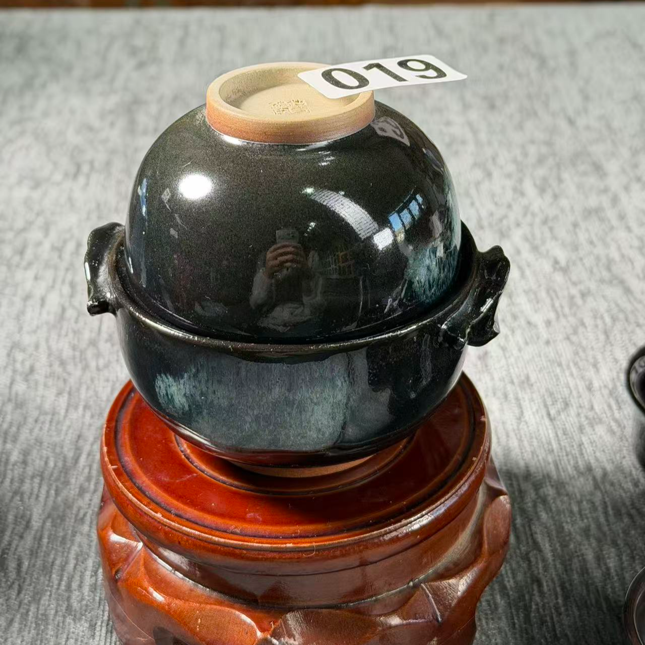 19号传奇钧窑祥云盖碗