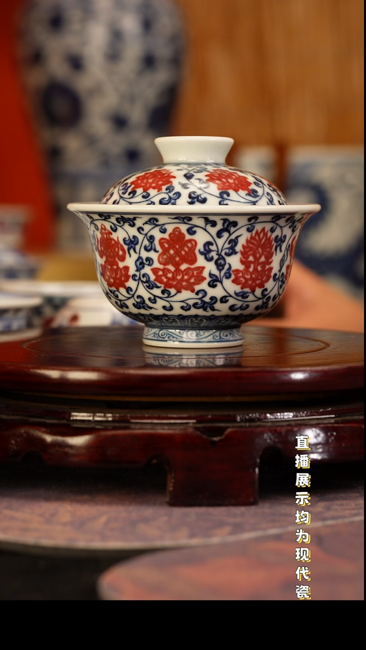 景德镇手工手绘陶瓷杯