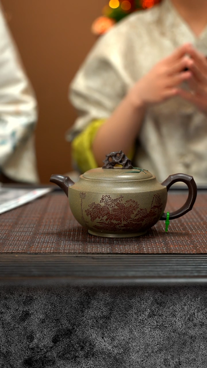 【闪购商品】紫砂茶壶太湖石竹石  FYL