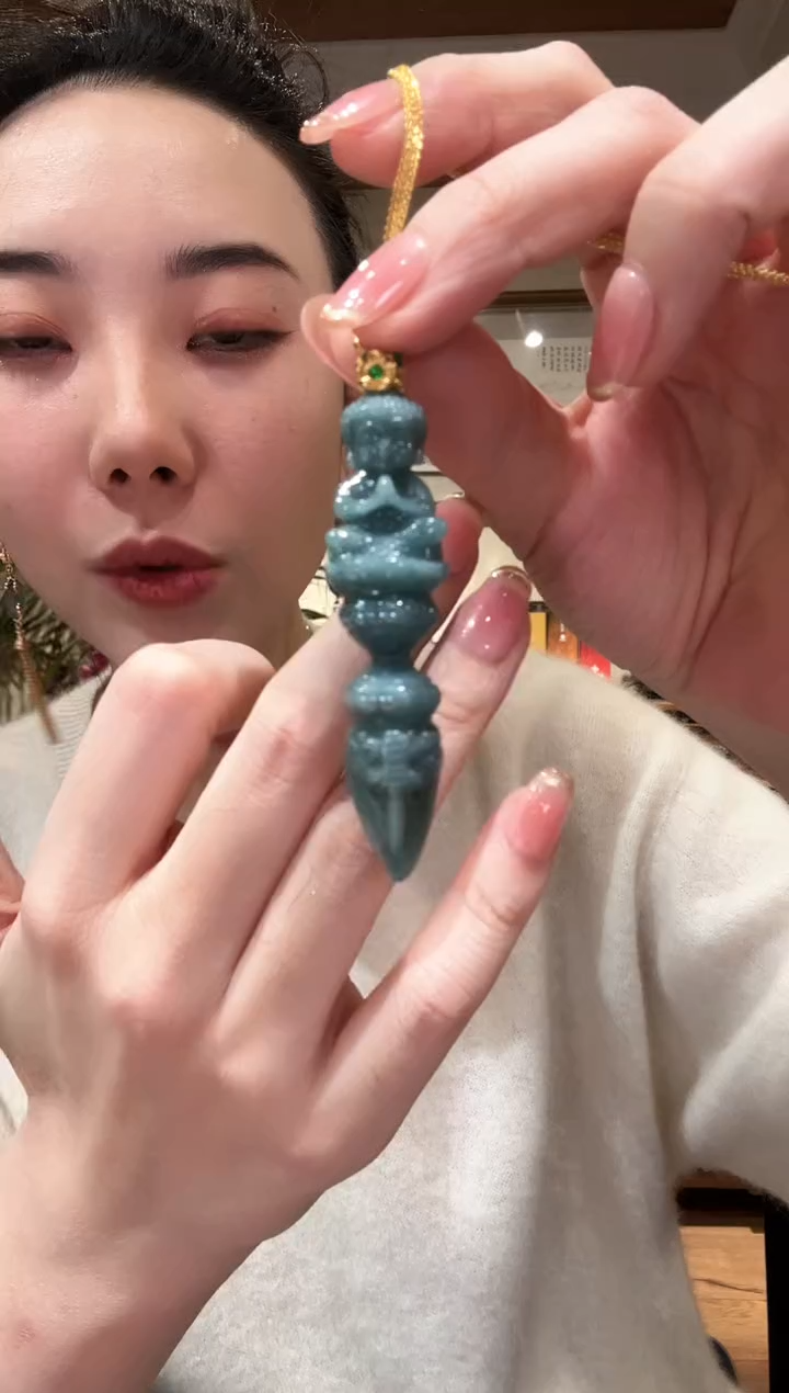 【闪购商品】翡翠颈饰未镶嵌国风