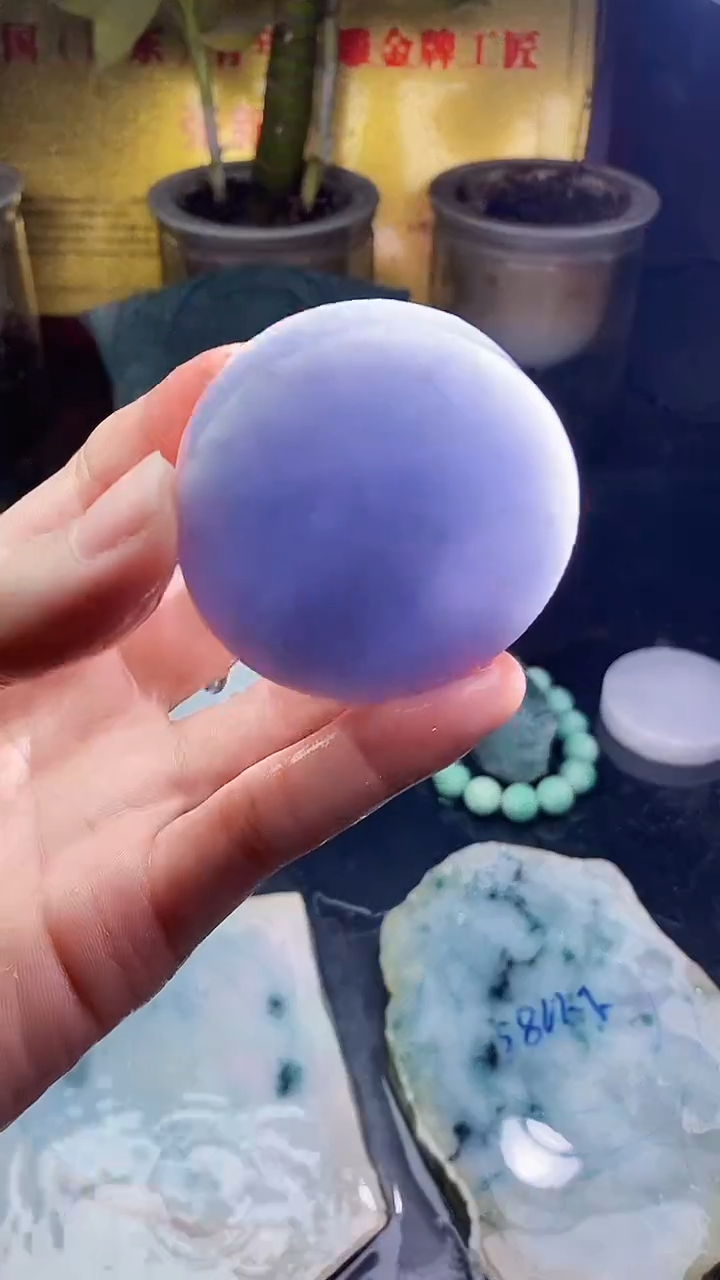 未镶嵌挂件翡翠小雨133