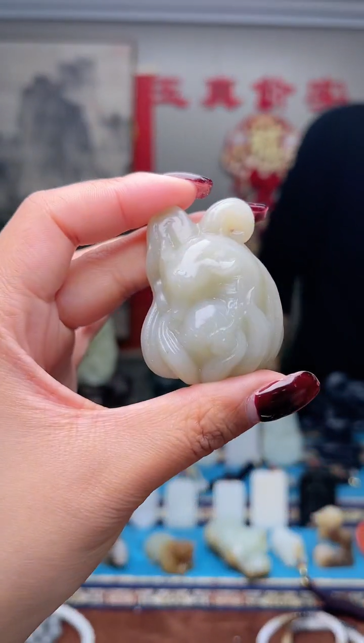 【闪购商品】和田玉挂件未镶嵌1