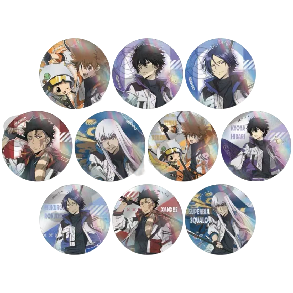 【家教挥旗系列】CRUX 家庭教师 挥旗ver. 场面写吧唧透卡（盲盒代拆