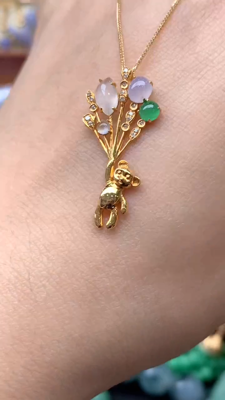 【闪购商品】翡翠颈饰未镶嵌357-天然翡翠