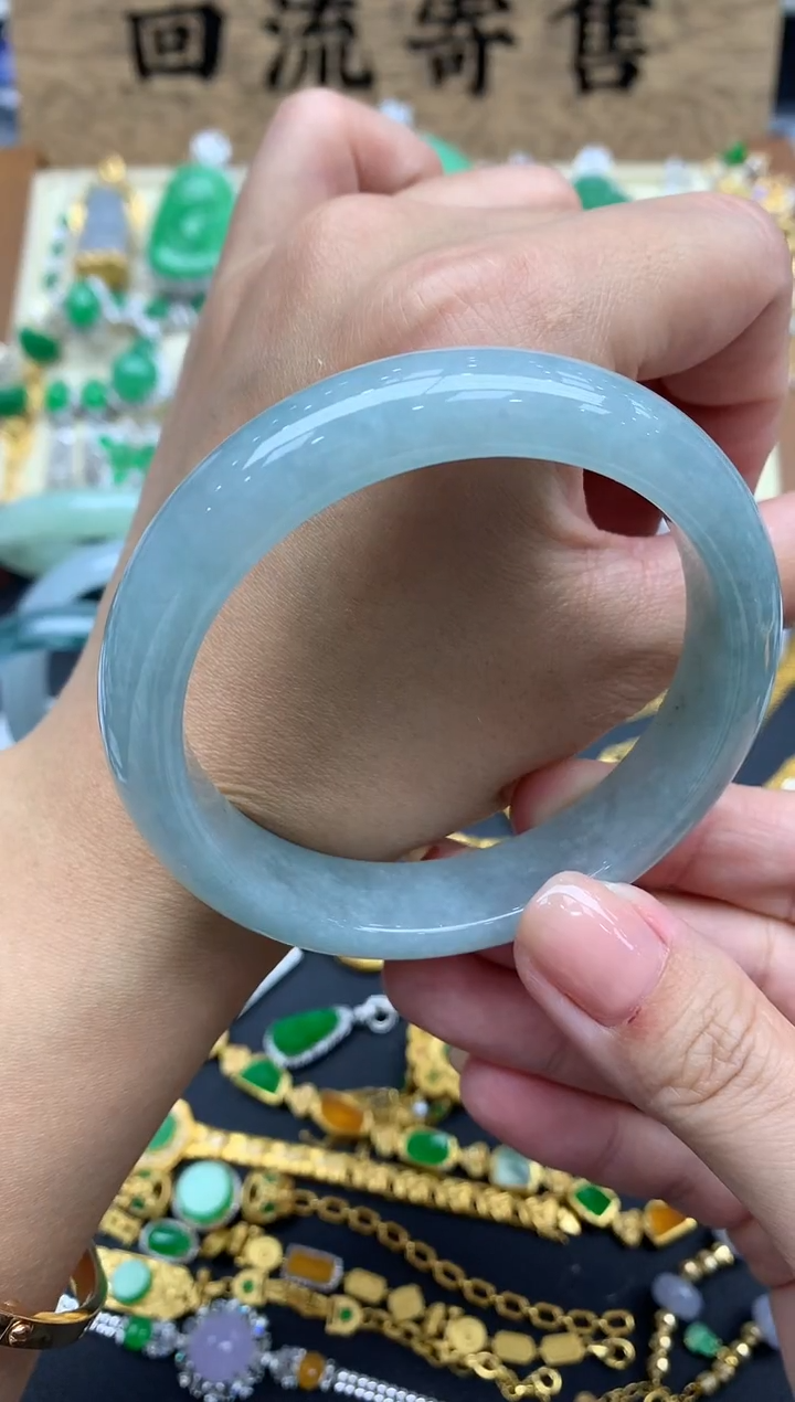 【闪购商品】翡翠手镯未镶嵌433-中国好珍宝