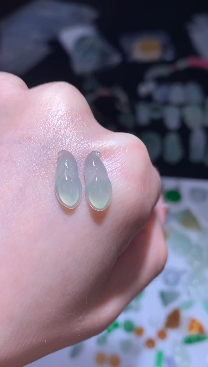 未镶嵌定制翡翠玉兰花