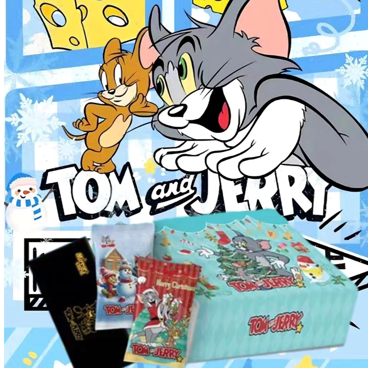 【拆卡】《镜卡社》-猫和老鼠收藏卡牌第一弹  潮玩盲盒