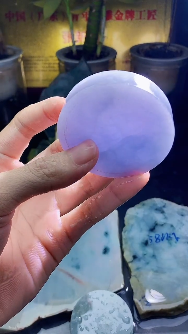 未镶嵌挂件翡翠小雨224