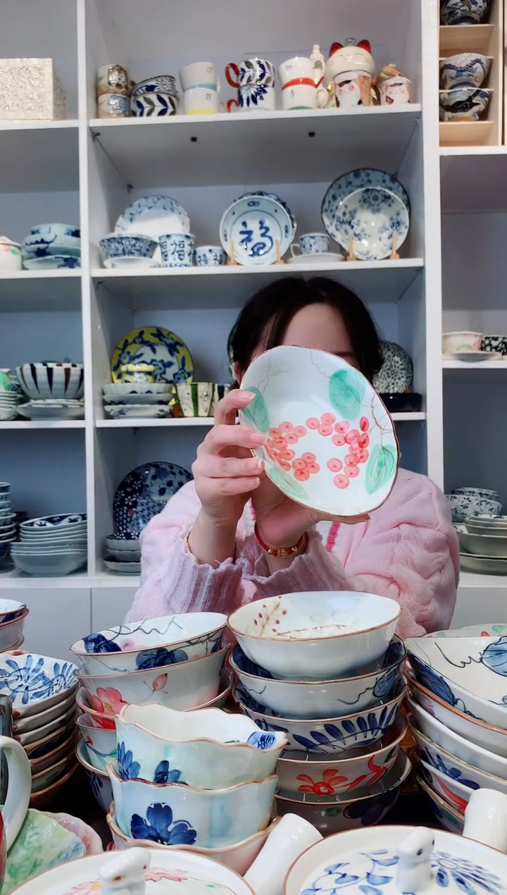【闪购商品】钛合金日本进口清新小国椭圆小钵