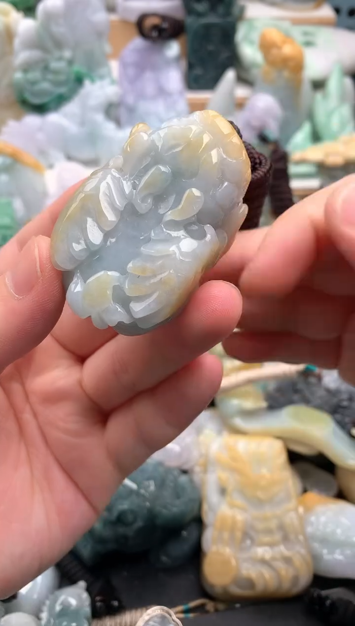 吊坠(不含链)未镶嵌翡翠1