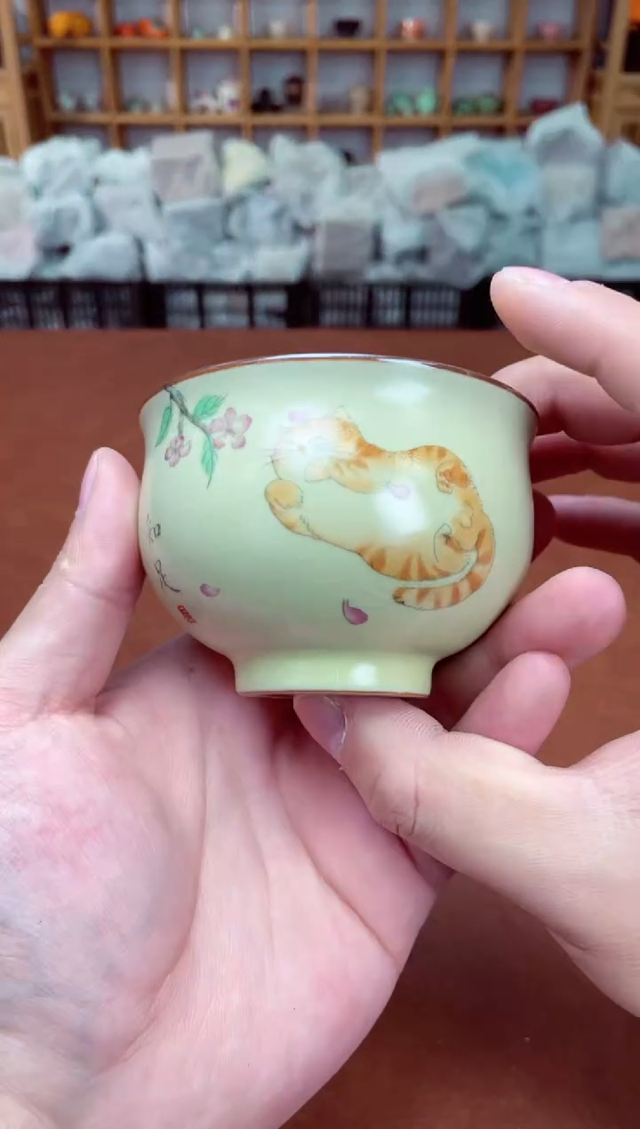 【闪购商品】摆件高端瓷器易仟杯茶器