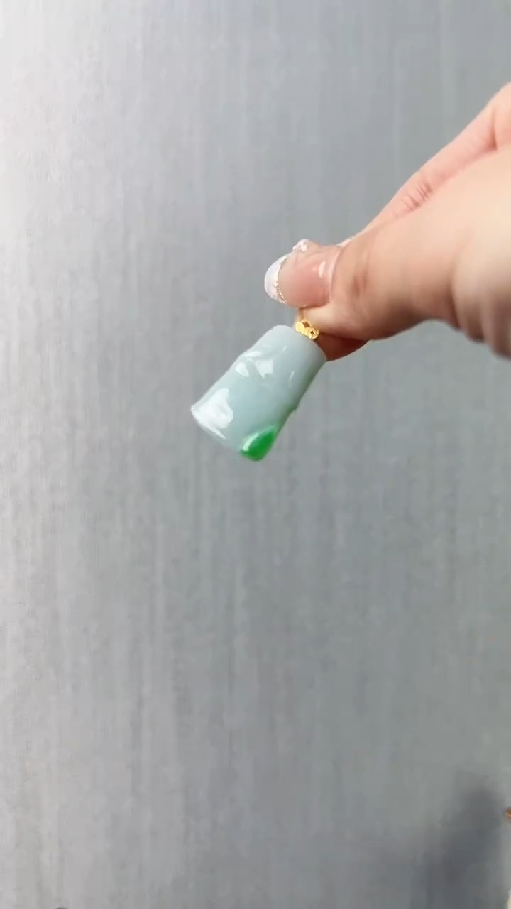 【闪购商品】翡翠颈饰未镶嵌竹节