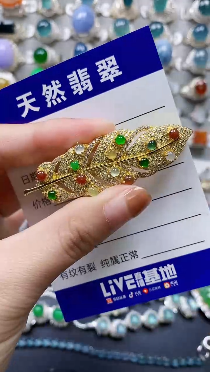 【闪购商品】翡翠颈饰银S925镶嵌0158