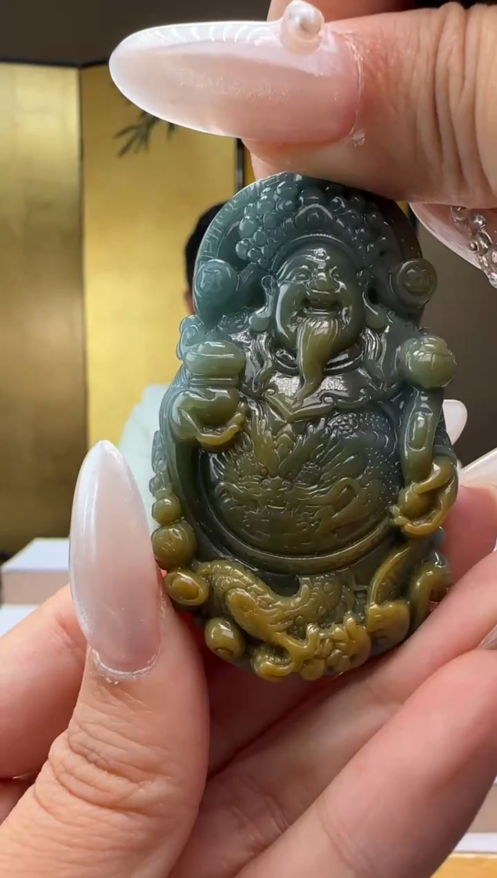 吊坠(不含链)未镶嵌翡翠MM@@960Q7J05527