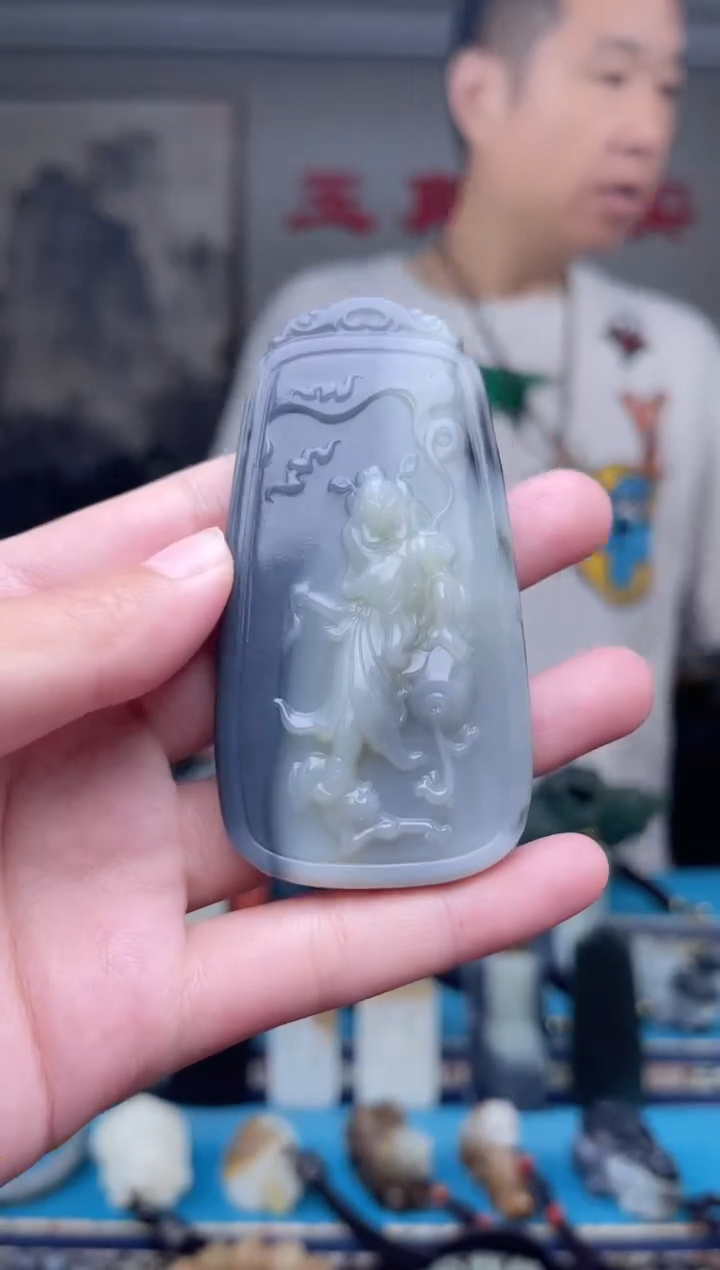 未镶嵌和田玉挂件1