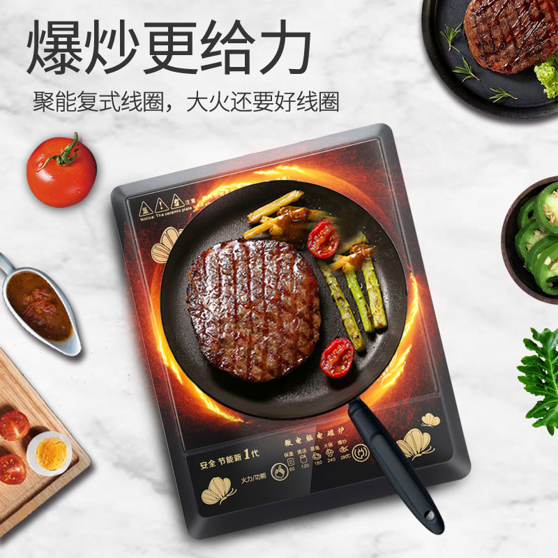 SAST/先科【海豚兄妹专属】电磁炉家用电磁炉智能电磁炉