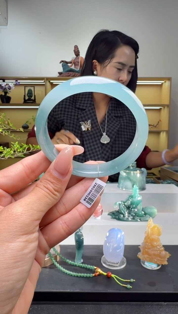 未镶嵌手镯翡翠58.5圈