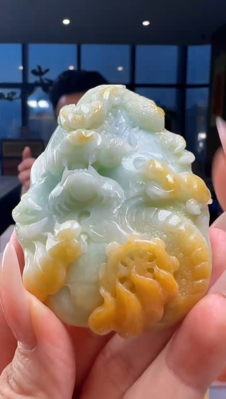 翡翠未镶嵌颈饰YJ@@960Q3J15998