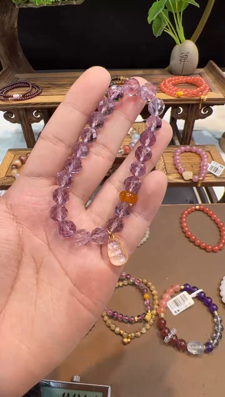 【闪购商品】水晶手绳未镶嵌@@手饰