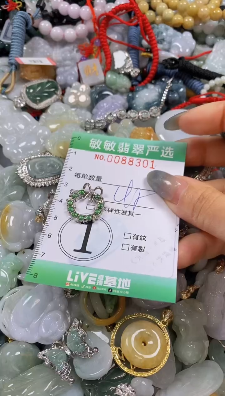 【闪购商品】翡翠颈饰未镶嵌闪购0088301