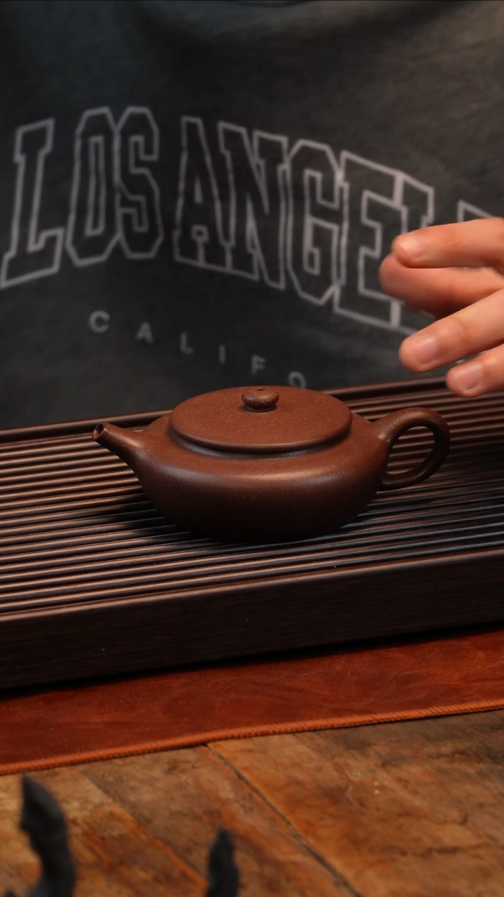 【闪购商品】紫砂茶壶扁尘紫砂壶