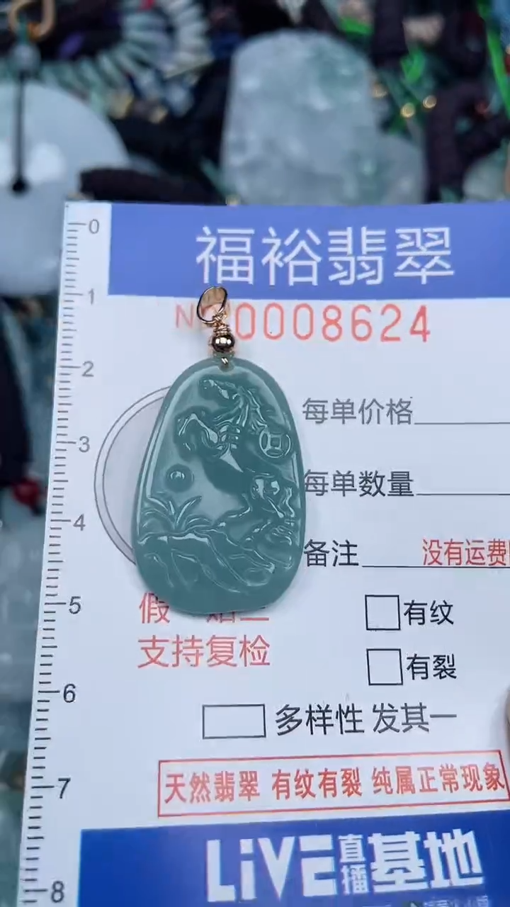 颈饰未镶嵌翡翠...0008624