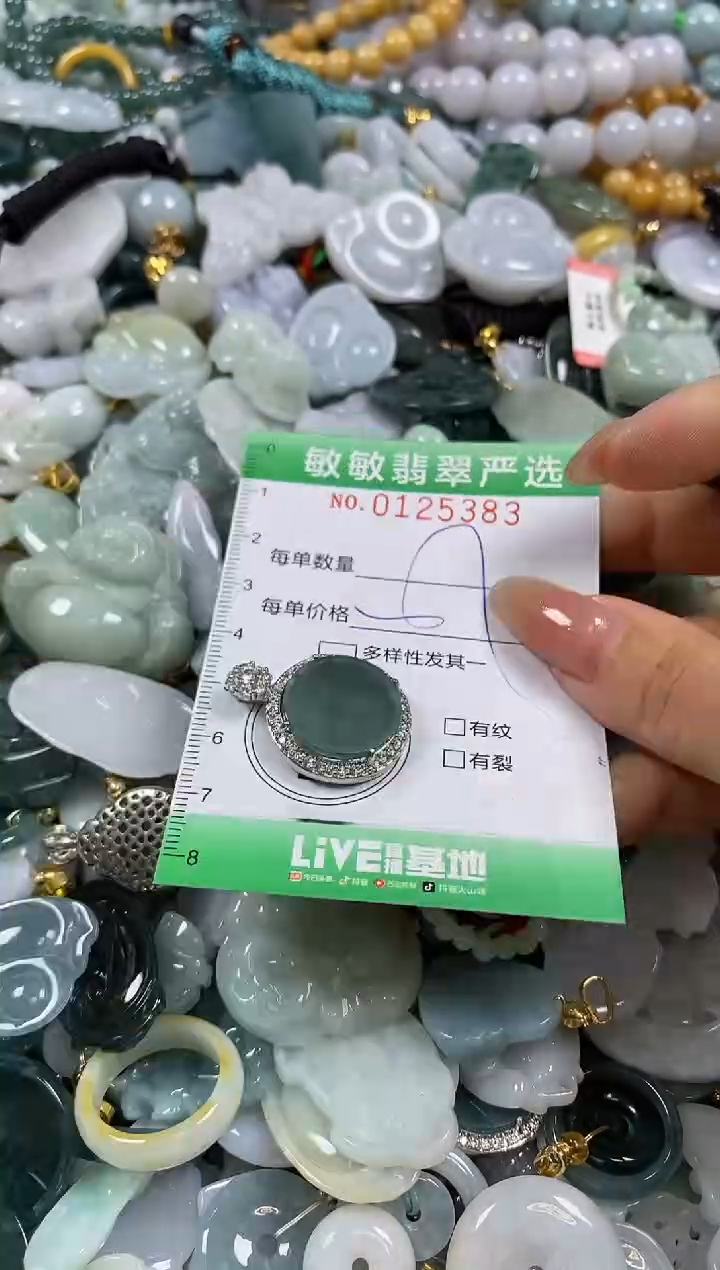 【闪购商品】翡翠颈饰未镶嵌闪购0125383