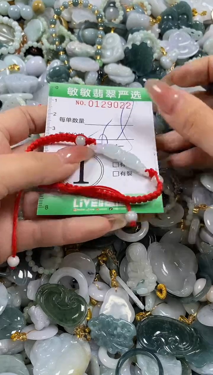 【闪购商品】翡翠颈饰未镶嵌闪购0129022多样性发其一