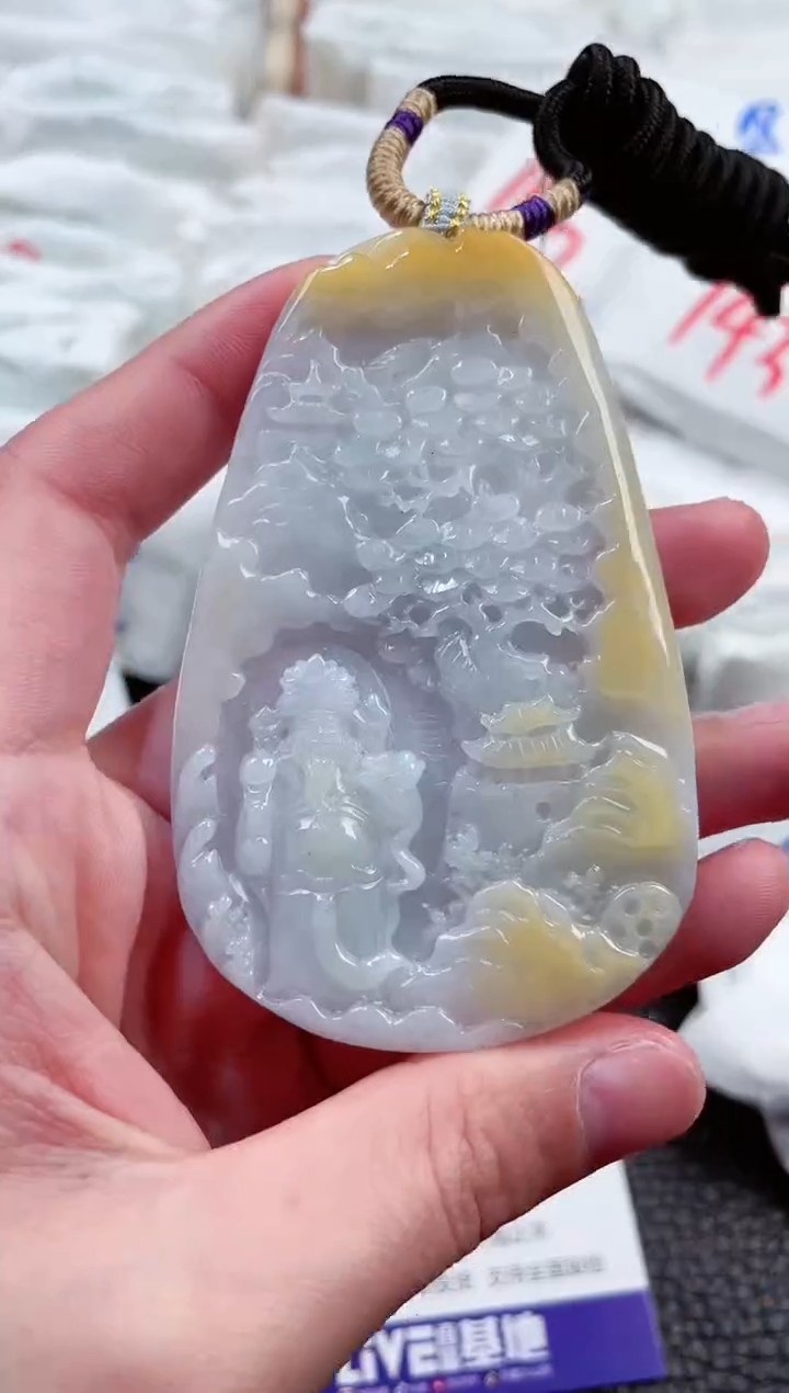 【闪购商品】翡翠颈饰未镶嵌00008599