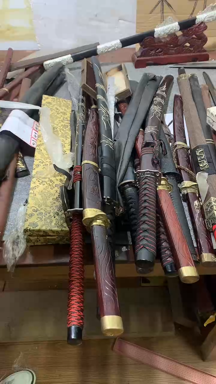 木质直播间展示品