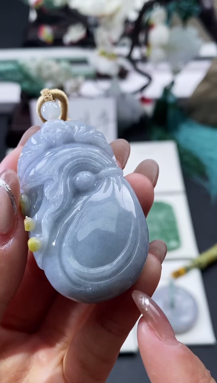 【闪购商品】翡翠颈饰未镶嵌天然缅甸翡翠A货