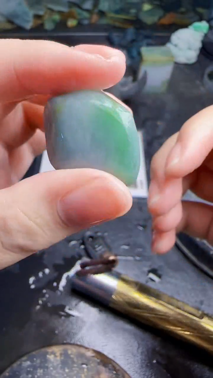 未镶嵌挂件翡翠天然翡翠077