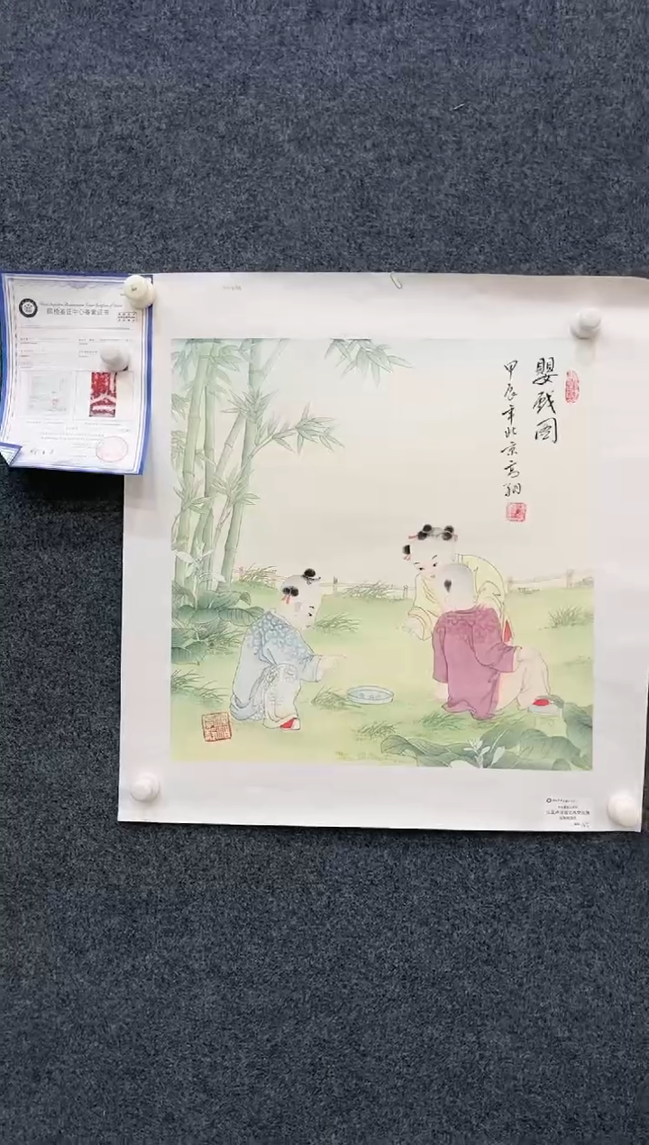 【闪购商品】国画2.16-艺术-冯高翔-卢浮宫原作-37