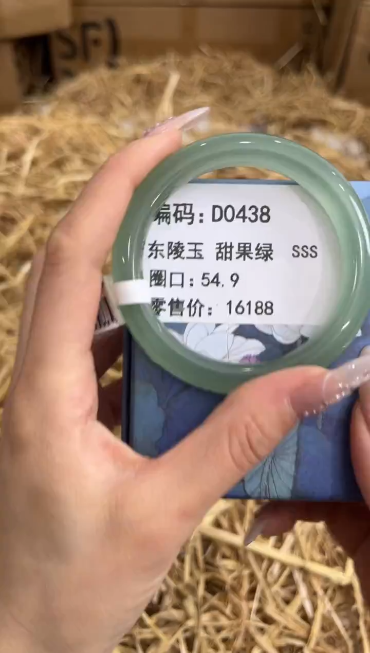 未镶嵌手镯石英质玉D0438