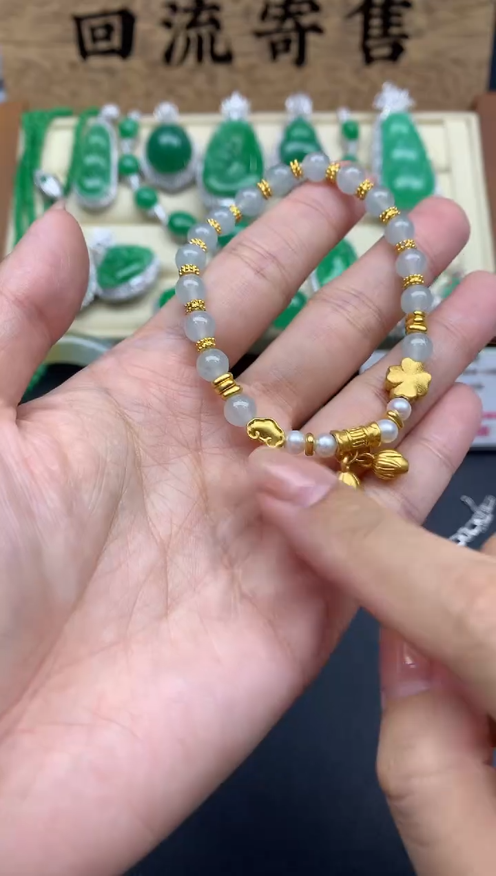 【闪购商品】翡翠手串未镶嵌494-中国好珍宝