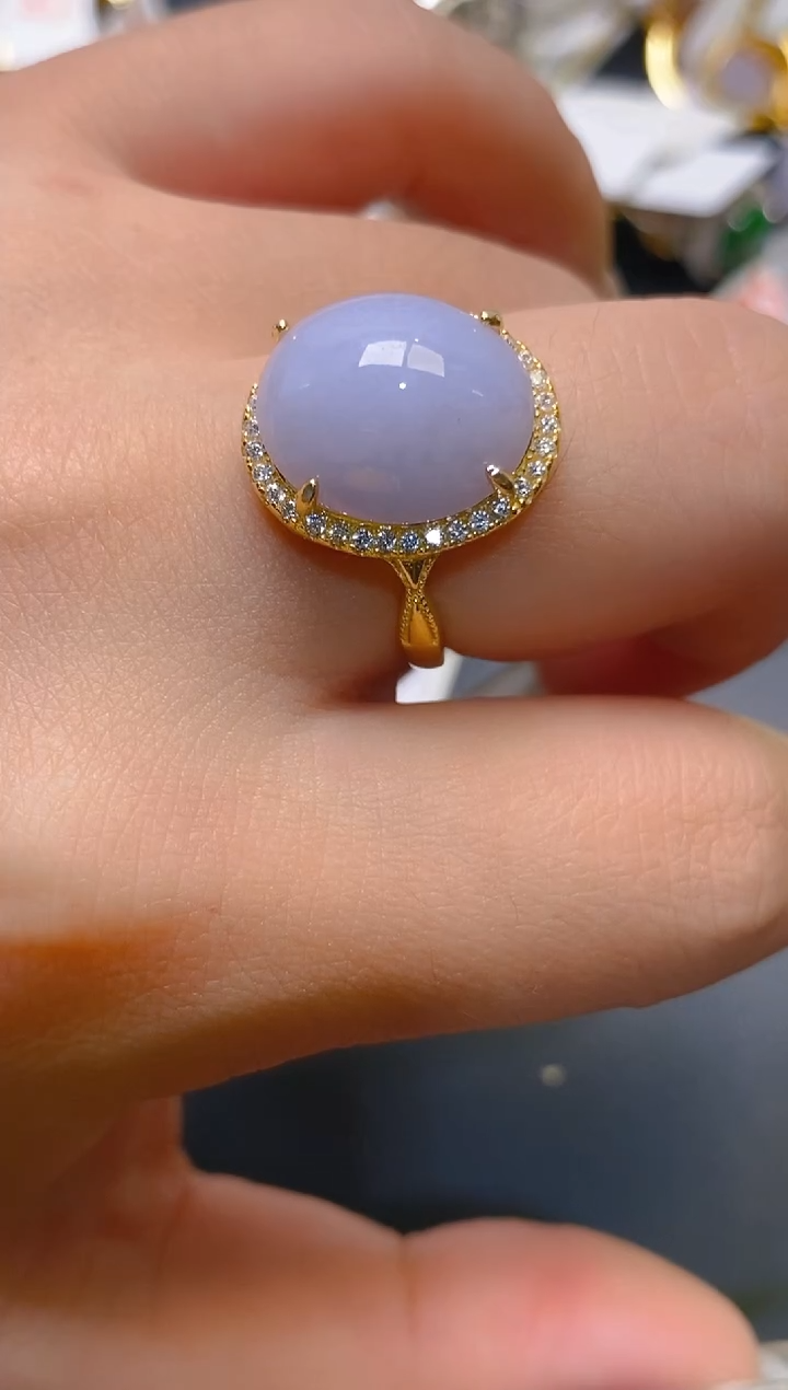 【闪购商品】翡翠耳饰银S925镶嵌天然A货翡翠1