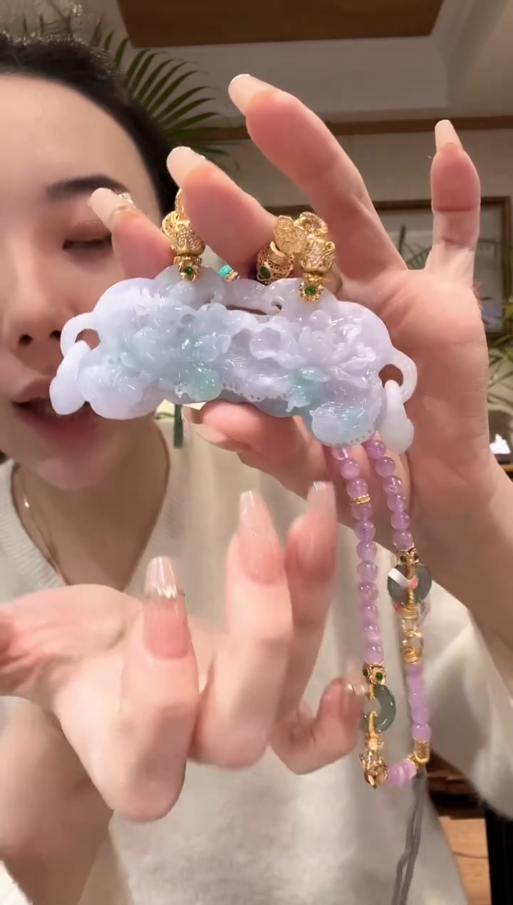 【闪购商品】翡翠颈饰未镶嵌国风