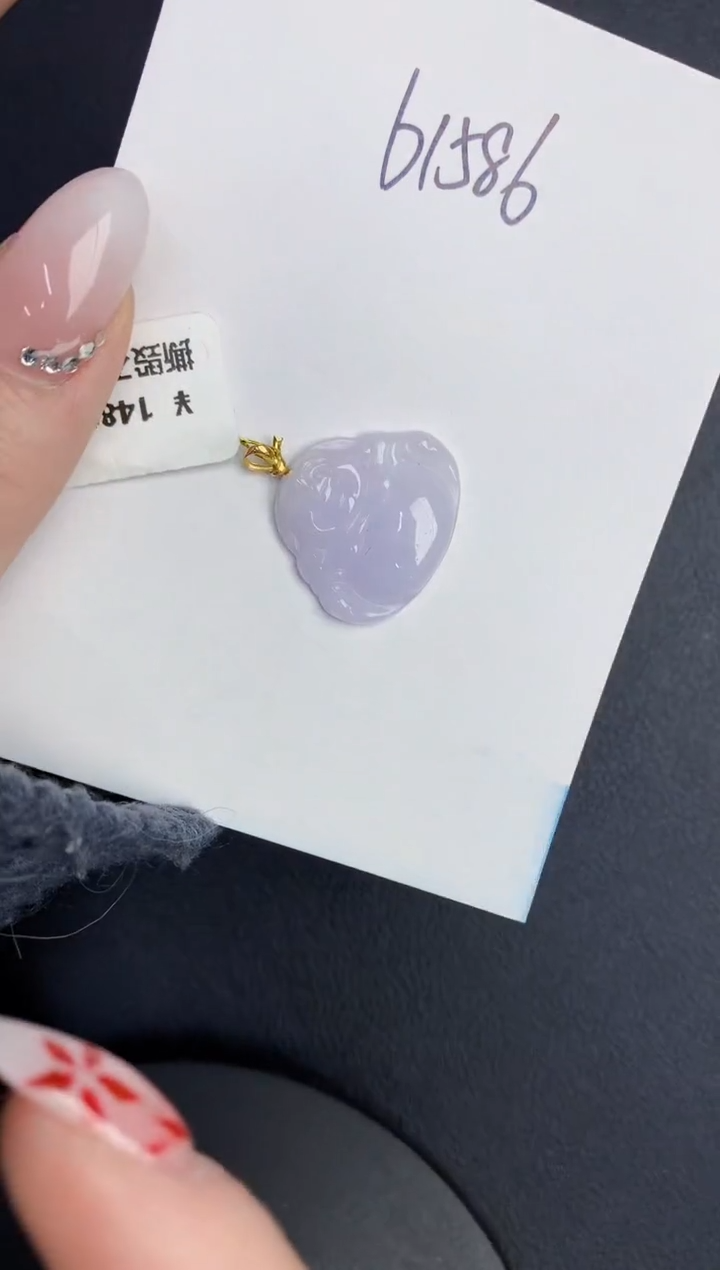 【闪购商品】翡翠颈饰18K金镶嵌0000000000