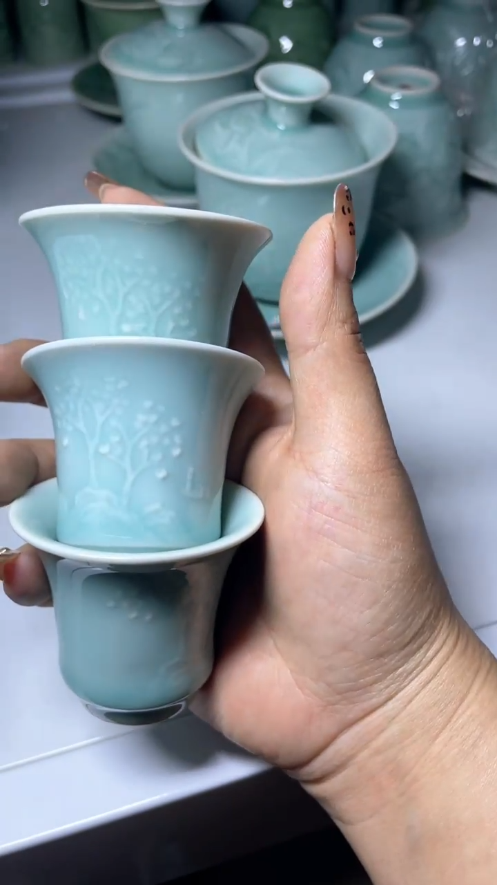 【闪购商品】特价福利 微瑕 慧仙青瓷