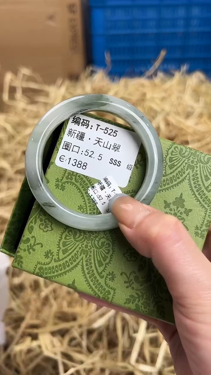 未镶嵌手镯石英质玉T-525